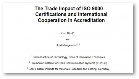 The ISO 9001 family – Global management standards