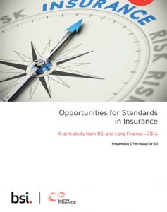 Opportunities for Standards in Insurance