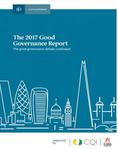 UK business report uses 9001 as an indicator of Good Governance